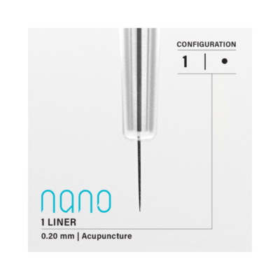 Vertix Nano Needle Cartridge 1 Round Liner 0.20mm